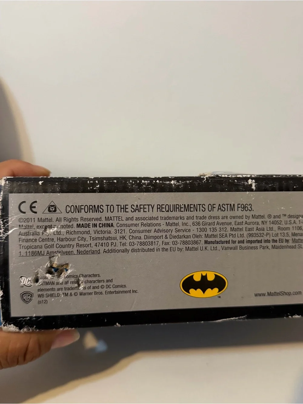 DC Comics The Dark Knight Rises QuickTek Gunship Hoverjet